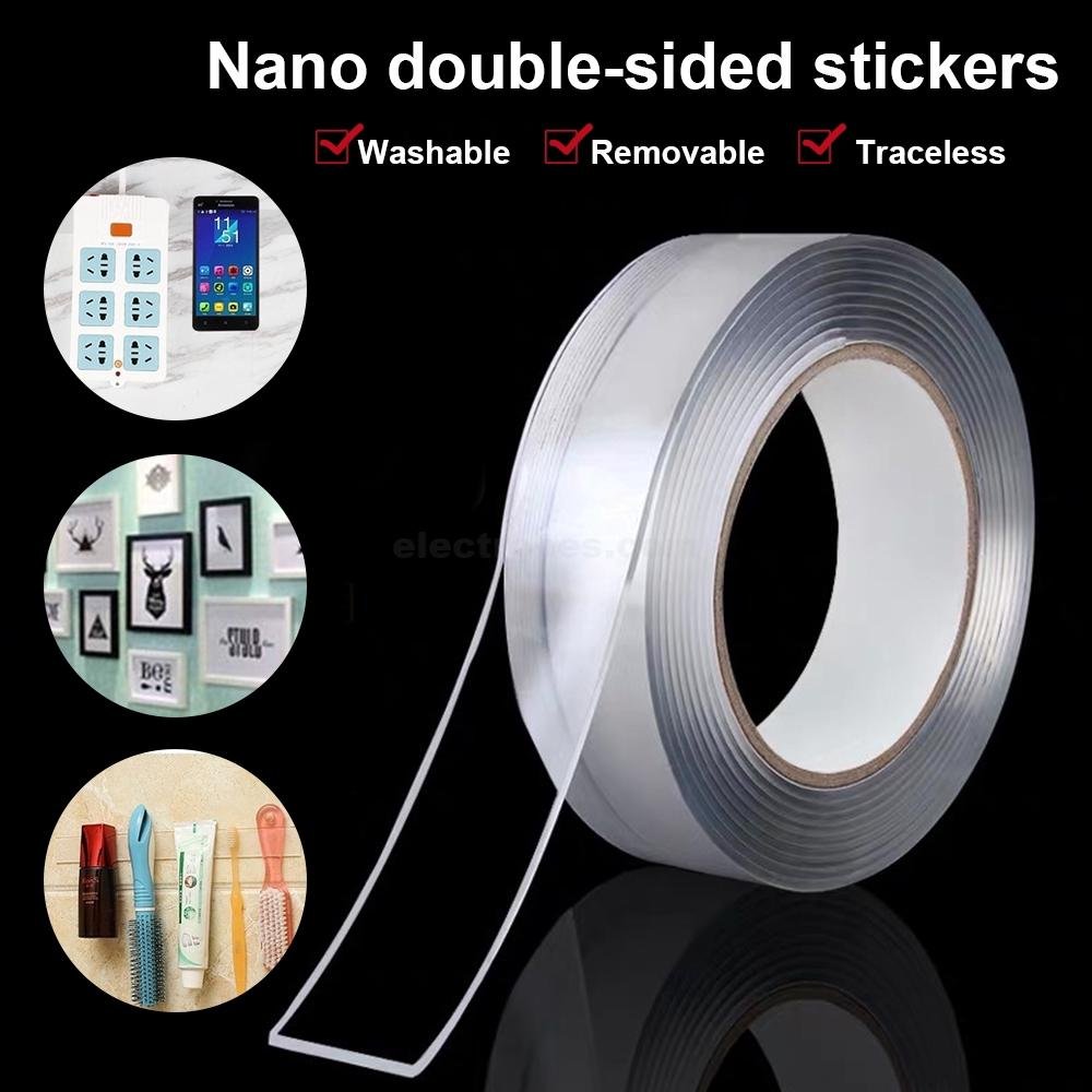 Nano Tape Double Side Tape | Washable Reusable Tape
