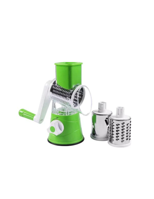 Manual Vegetable Cutter & Slicer – Multifunctional Round Kitchen Gadget, Food Processor, Blender & Chopper
