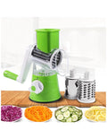 Manual Vegetable Cutter & Slicer – Multifunctional Round Kitchen Gadget, Food Processor, Blender & Chopper