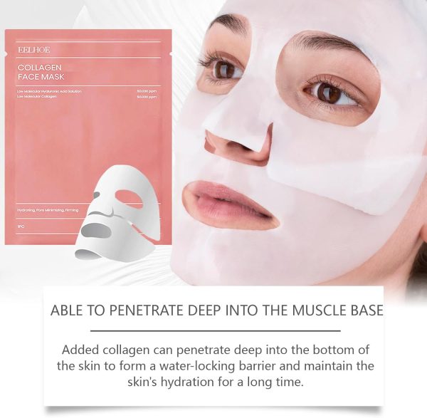1 Pc Bio-Collagen Real Deep Hydrating Overnight Facial Sheet Mask