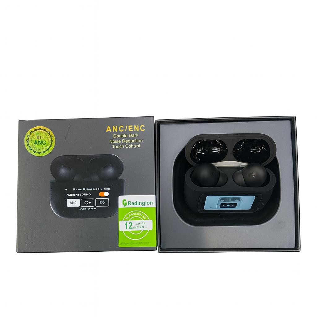 A9 Airpods Pro 2 – Advanced ANC & ENC Noise Reduction | Smart Touch Controls | Wireless Earbuds With Charging Case