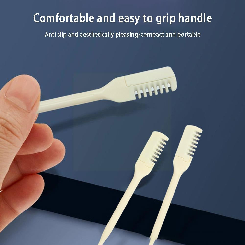 Portable Manual Nose Hair Trimmer – Stainless Steel, Washable, Safe