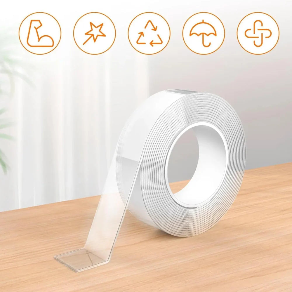 Nano Tape Double Side Tape | Washable Reusable Tape