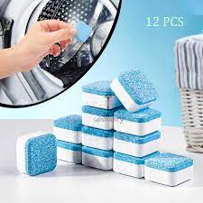 12 Tablets Pack Washing Machine Cleaning Tablets