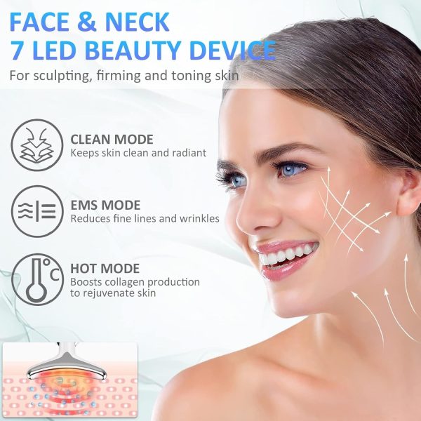 ES-1081 IPL Face Massager – Anti-Aging & Wrinkle Reducing Device | Reduces Puffiness, Fine Lines & Wrinkles