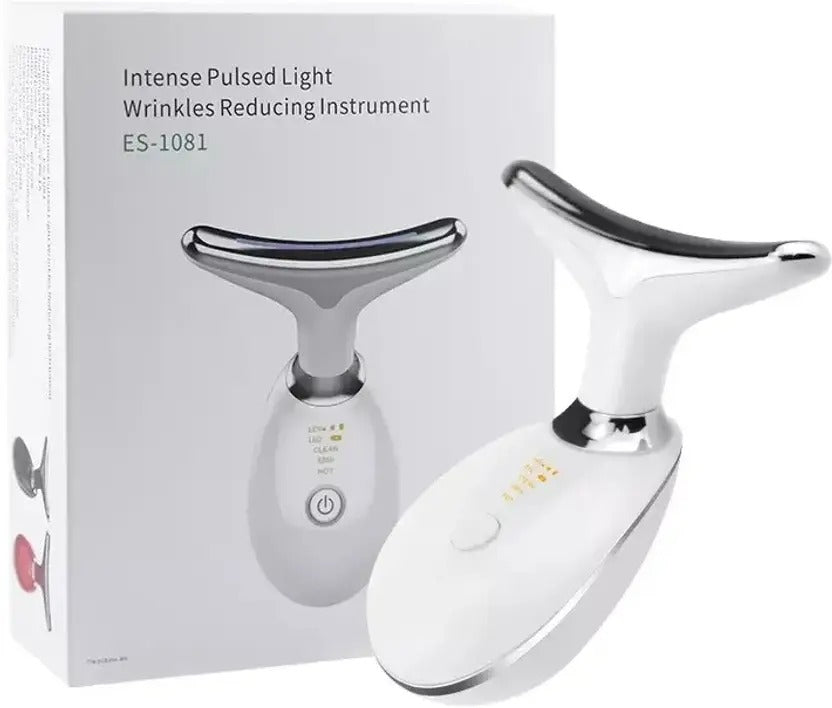 ES-1081 IPL Face Massager – Anti-Aging & Wrinkle Reducing Device | Reduces Puffiness, Fine Lines & Wrinkles