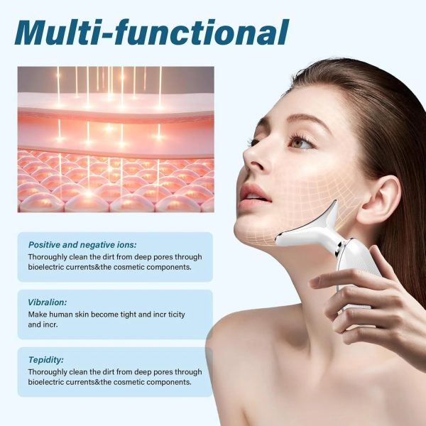ES-1081 IPL Face Massager – Anti-Aging & Wrinkle Reducing Device | Reduces Puffiness, Fine Lines & Wrinkles