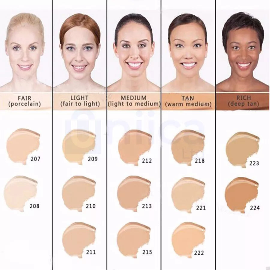 Dermacol Make-up Cover Foundation 30g – Ivory & Fair Shades – Full Coverage, Waterproof, Matte Finish